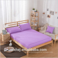 Factory price 100% Cotton full size student dormitory solid color Mattress Pad
